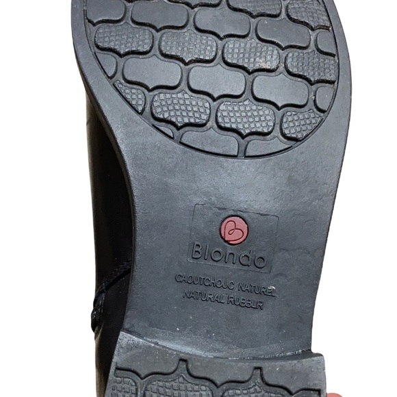 Blondo Zena Black Leather Waterproof Ankle Booties size 6M - Picture 12 of 14